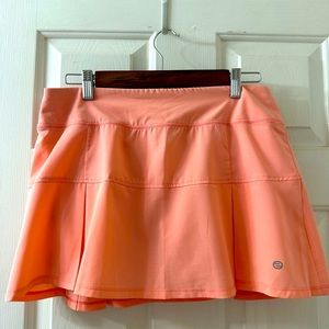 Sunny Coral Etonic Tennis Skirt
